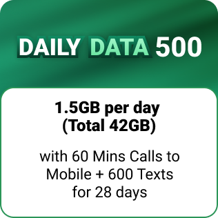 1.5 GB per day for 28 days